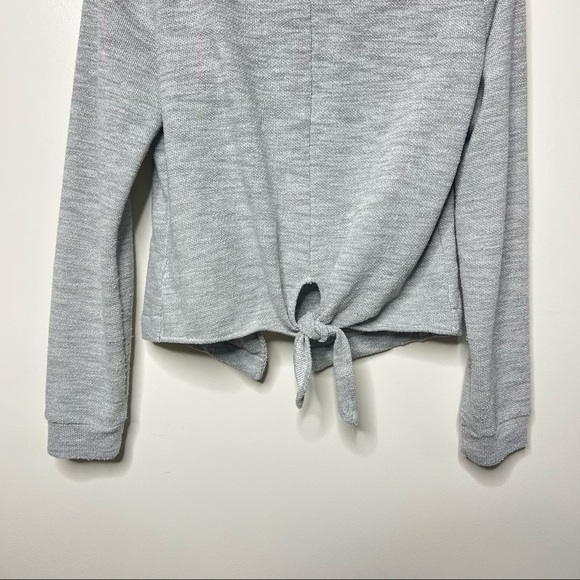 BB Dakota Knits Electric Jacket in Light Heather Grey - Picture 8 of 8